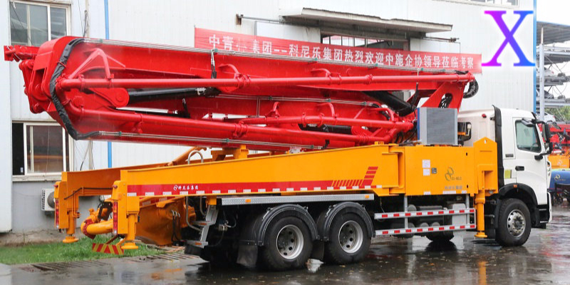 科尼樂小型混凝土泵車管道操作規范知多少