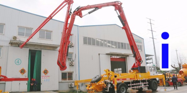 小型泵車著火了，該怎么辦？小型泵車回轉臺該怎樣選型？