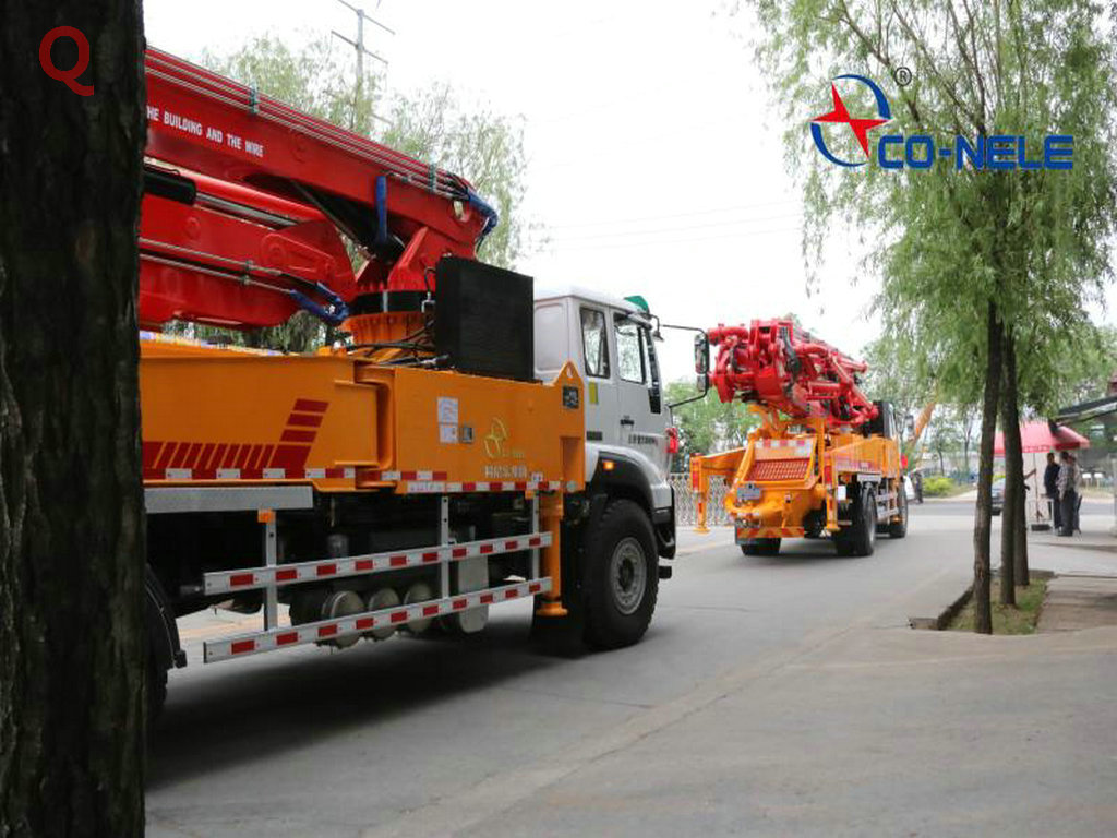 天泵，小型混凝土泵車，小型泵車