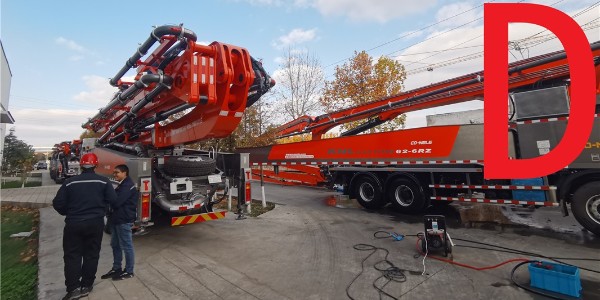 混凝土泵車的軟管操作細節(jié)