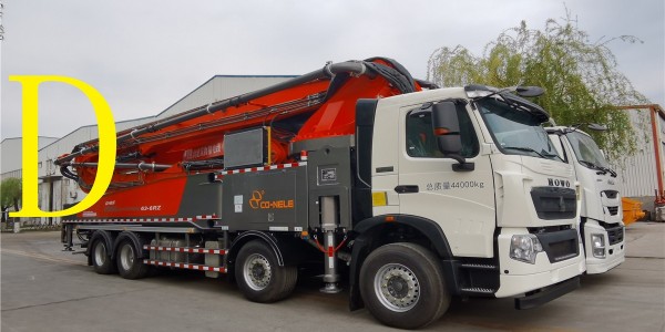 一臺(tái)泵車是如何將水泥泵送上去的？